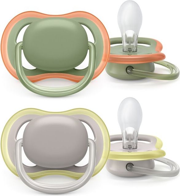 Philips AVENT Šidítko Ultra air neutral 6-18m, 2 ks - obrázek 1