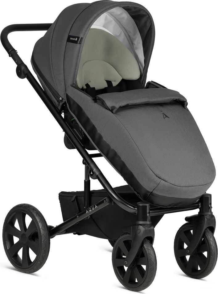 Noordi kombinovaný kočárek Aqua 2v1 Dark Grey - obrázek 4