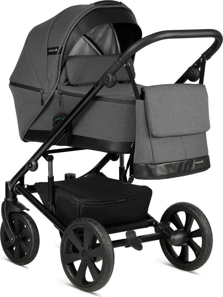 Noordi kombinovaný kočárek Aqua 2v1 Dark Grey - obrázek 6