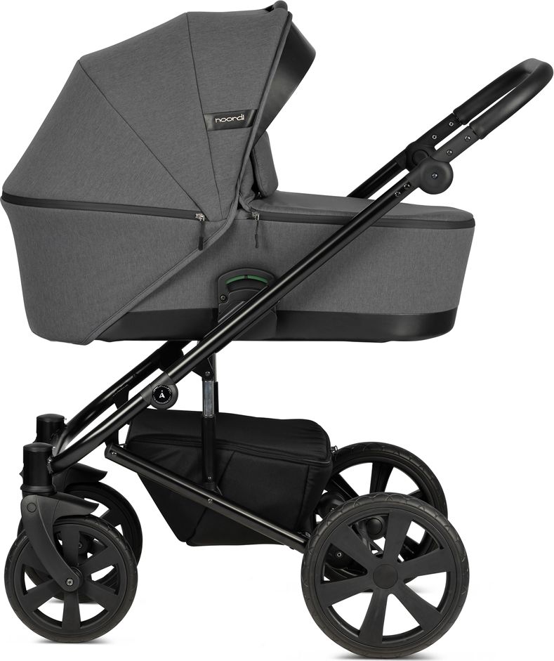 Noordi kombinovaný kočárek Aqua 2v1 Dark Grey - obrázek 7