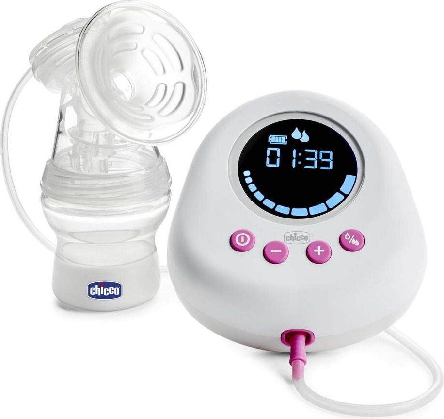 CHICCO Odsávačka mateřského mléka elektrická Single + zdarma Láhev kojenecká Natural Feeling 150ml - obrázek 2