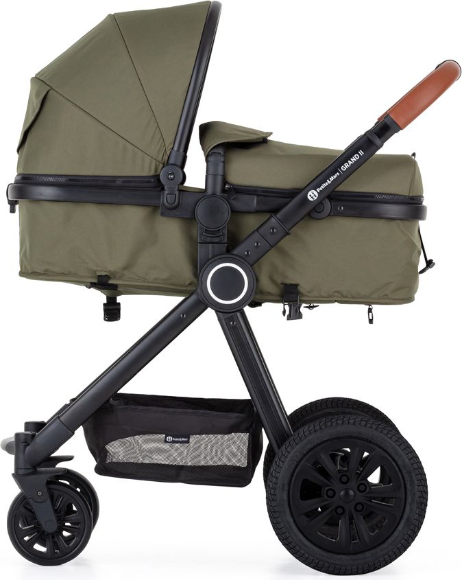 Petite&Mars kombinovaný 2v1 Grand II Black Olive 2022 - obrázek 2