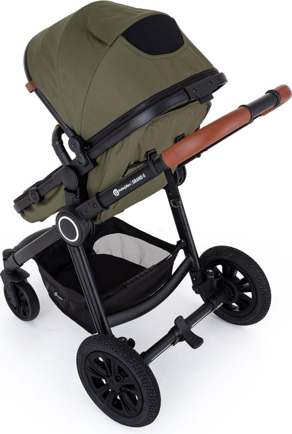Petite&Mars kombinovaný 2v1 Grand II Black Olive 2022 - obrázek 10