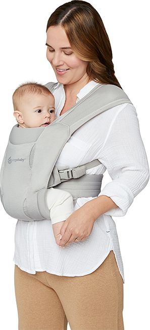 ERGOBABY Nosítko Embrace Soft air mesh - Soft Grey - obrázek 2