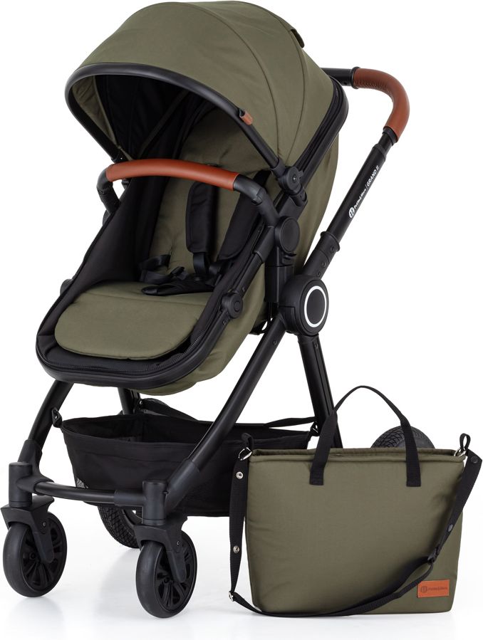 Petite&Mars kombinovaný 3v1 Grand II Black Olive 2022 - obrázek 9