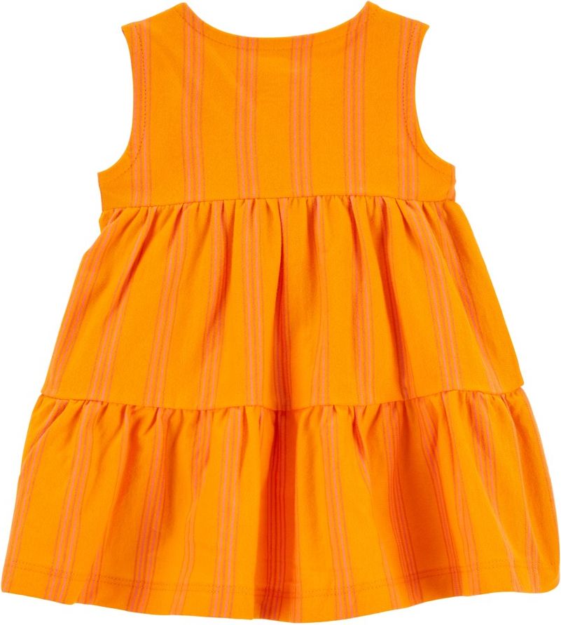 CARTER'S Šaty s kalhotkami Yellow Stripes holka 9m - obrázek 2