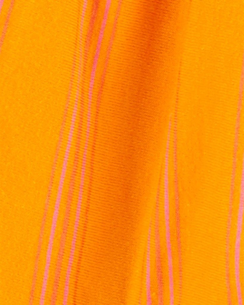 CARTER'S Šaty s kalhotkami Yellow Stripes holka 9m - obrázek 3