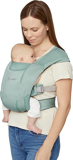 ERGOBABY Nosítko Embrace Soft air mesh - Sage - obrázek 2
