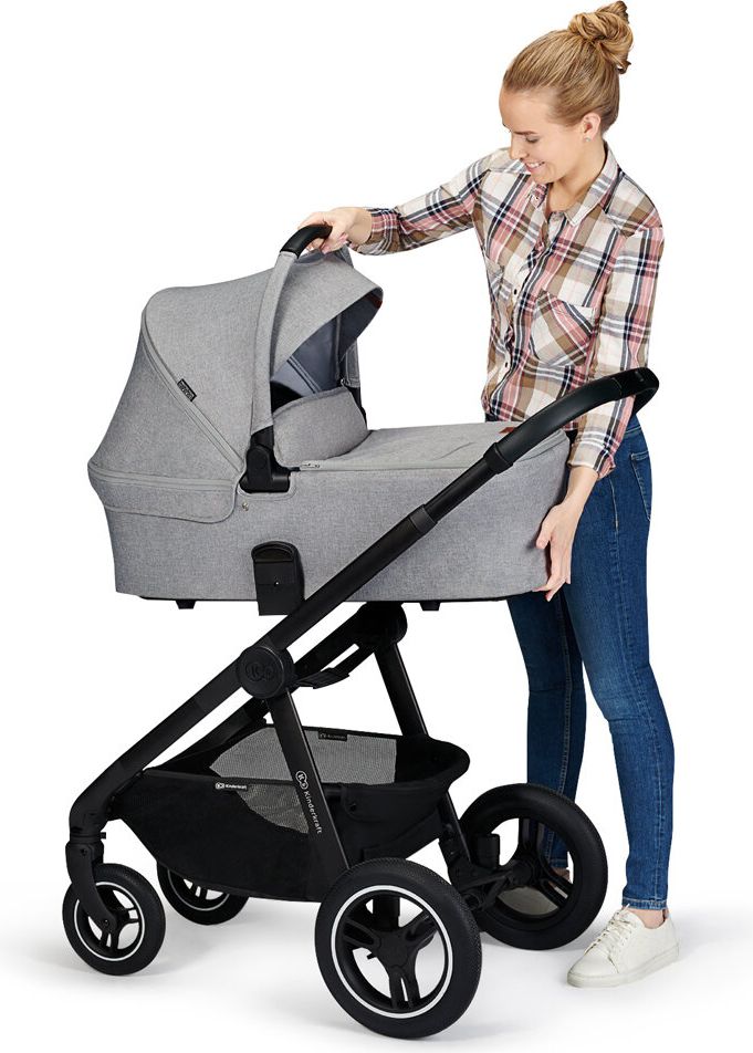 KINDERKRAFT Kočárek Everyday 2v1 Black Dark Grey + ANGELCARE AC027 Monitor pohybu dechu ZDARMA - obrázek 19
