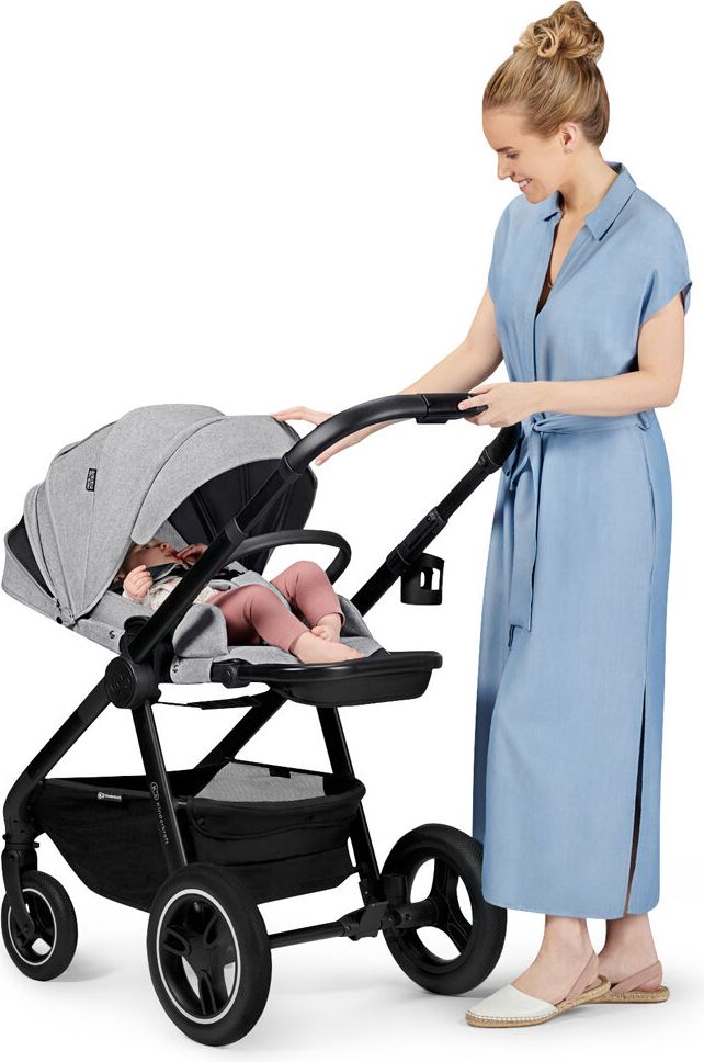 KINDERKRAFT Kočárek Everyday 2v1 Black Dark Grey + ANGELCARE AC027 Monitor pohybu dechu ZDARMA - obrázek 20