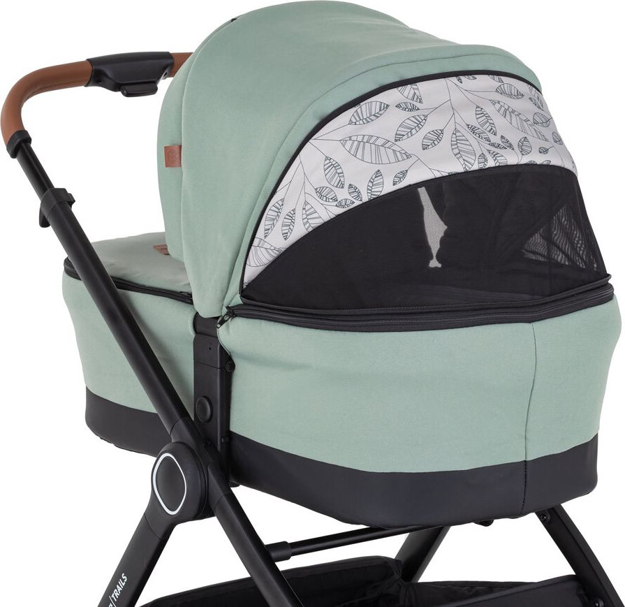 PETITE&MARS Kočárek 2v1 Trails Iron Green + PETITE&MARS Postýlka cestovní Koot - Lion Grey ZDARMA - obrázek 7