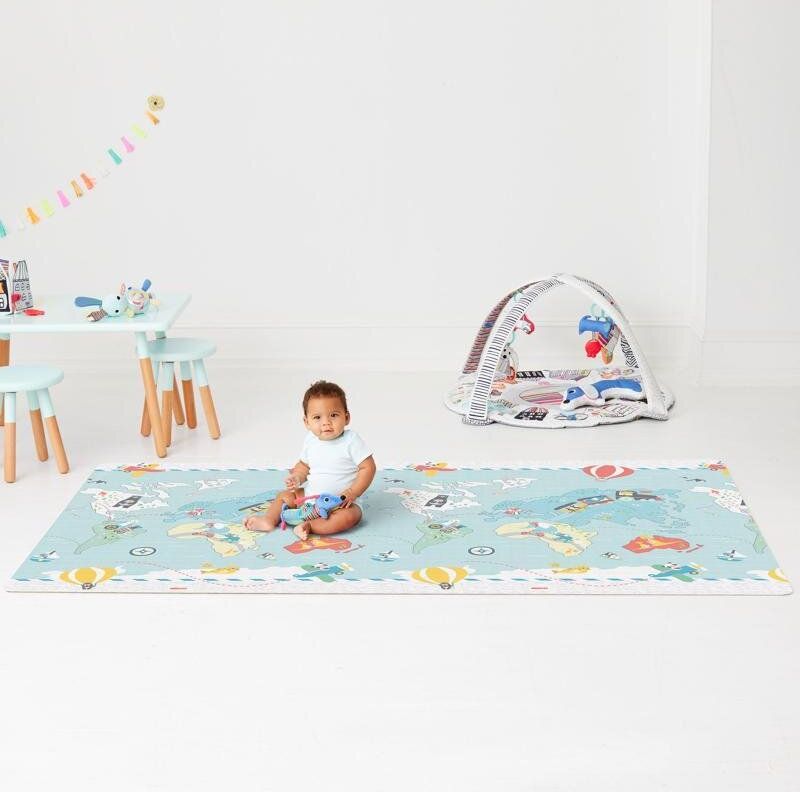 KINDERKRAFT Kočárek Everyday 2v1 Light Grey + SKIP HOP Podložka na hraní Malý cestovatel 0m+ ZDARMA - obrázek 37