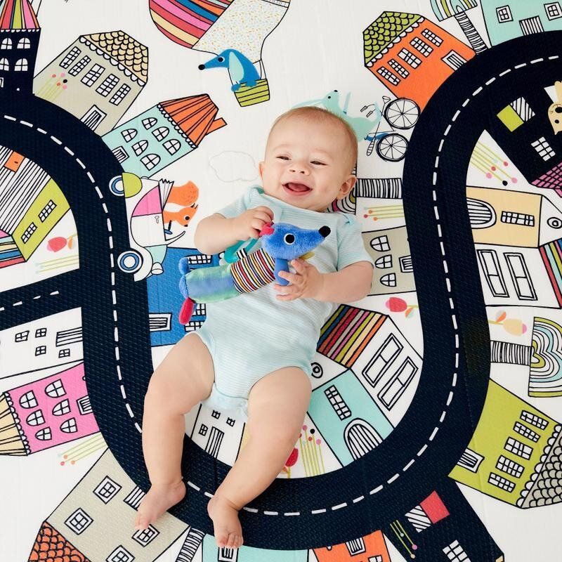KINDERKRAFT Kočárek Everyday 2v1 Denim + SKIP HOP Podložka na hraní Vibrant Village 0m+ ZDARMA - obrázek 33
