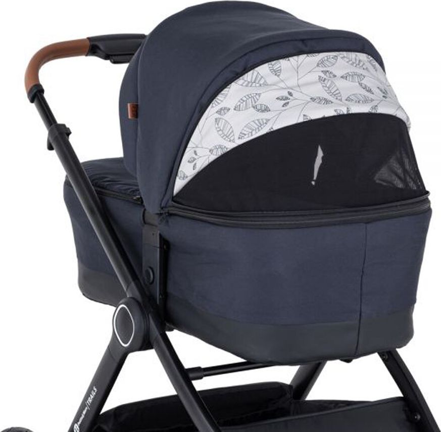 PETITE&MARS Kočárek 2v1 Trails Anthracite Blue + PETITE&MARS Postýlka Koot - Lion Grey ZDARMA - obrázek 3