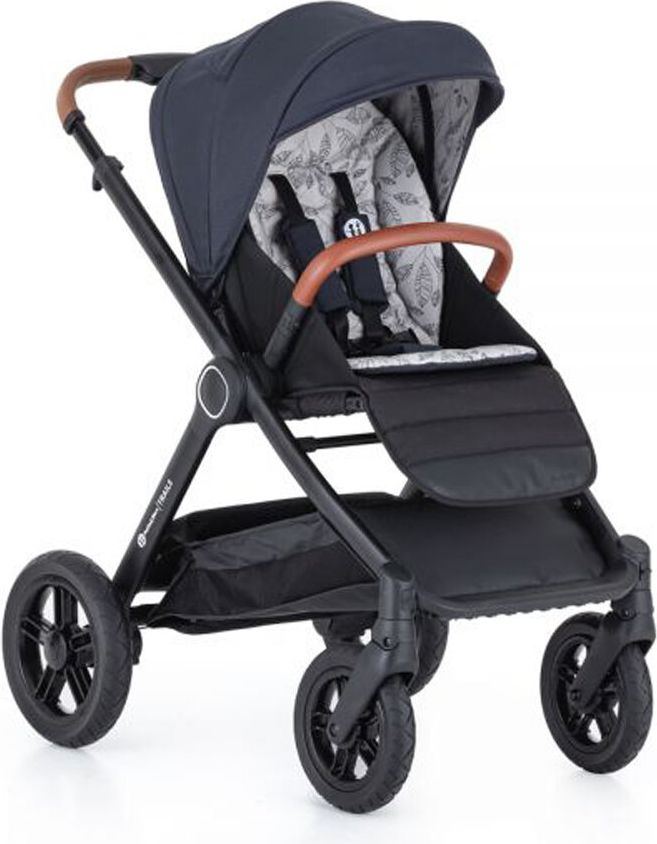 PETITE&MARS Kočárek 2v1 Trails Anthracite Blue + PETITE&MARS Postýlka Koot - Lion Grey ZDARMA - obrázek 4