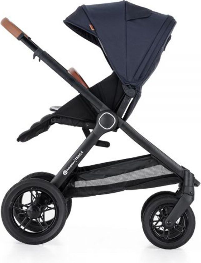PETITE&MARS Kočárek 2v1 Trails Anthracite Blue + PETITE&MARS Postýlka Koot - Lion Grey ZDARMA - obrázek 9