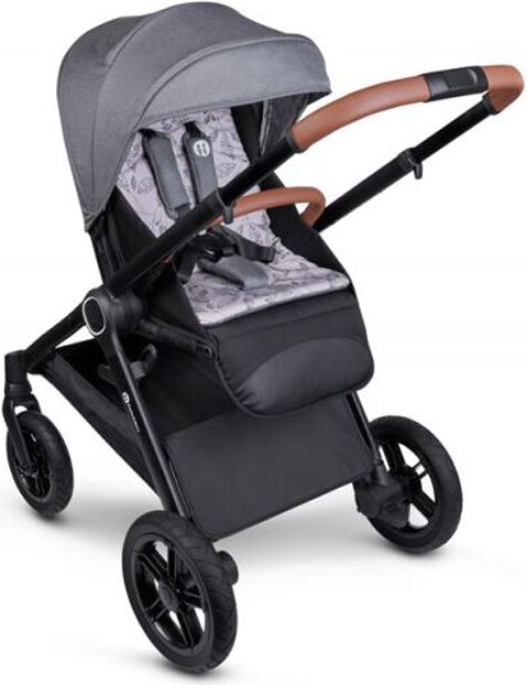 PETITE&MARS Kočárek 2v1 Trails Ultimate Grey + ANGELCARE AC110 Audio chůvička ZDARMA - obrázek 10