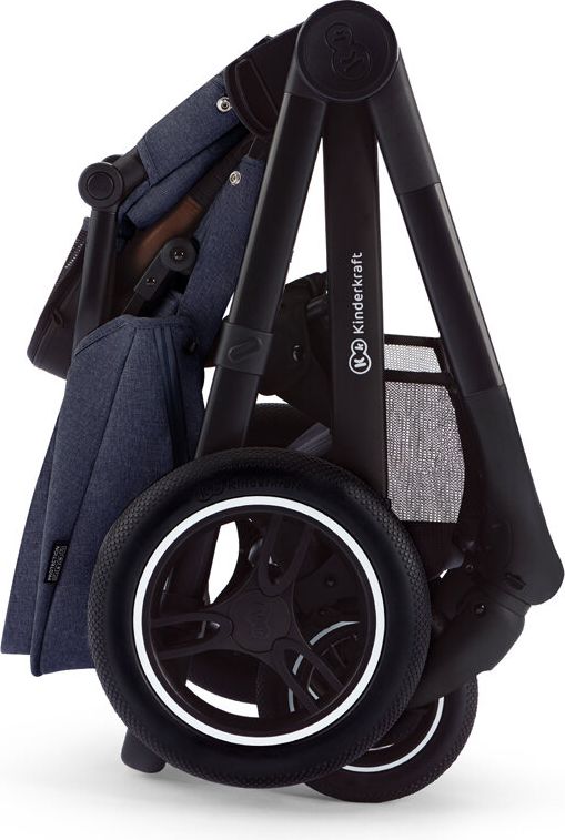 KINDERKRAFT Kočárek Everyday 2v1 Denim + PETITE&MARS Postýlka cestovní Koot - Fox Aqua ZDARMA - obrázek 12