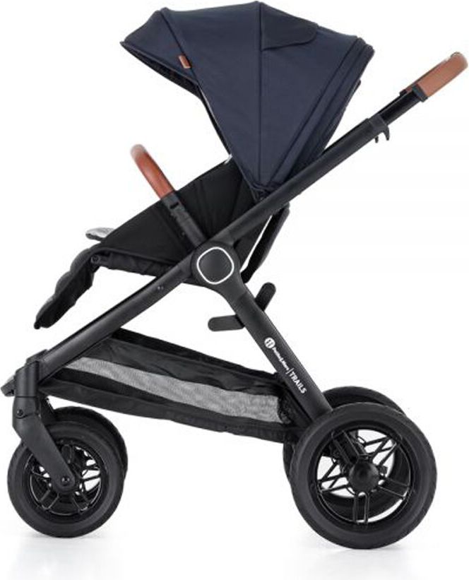 PETITE&MARS Kočárek 2v1 Trails Anthracite Blue + ANGELCARE AC027 Monitor pohybu dechu ZDARMA - obrázek 10