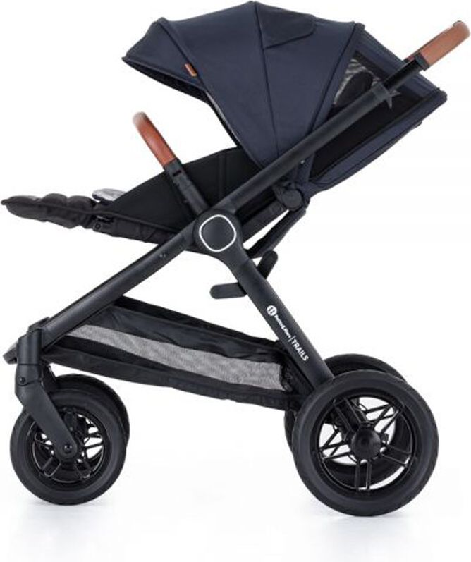 PETITE&MARS Kočárek 2v1 Trails Anthracite Blue + ANGELCARE AC027 Monitor pohybu dechu ZDARMA - obrázek 12