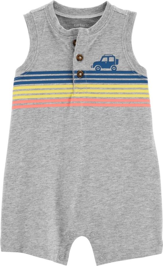 CARTER'S Overal letní Multi Stripes kluk 18m - obrázek 1