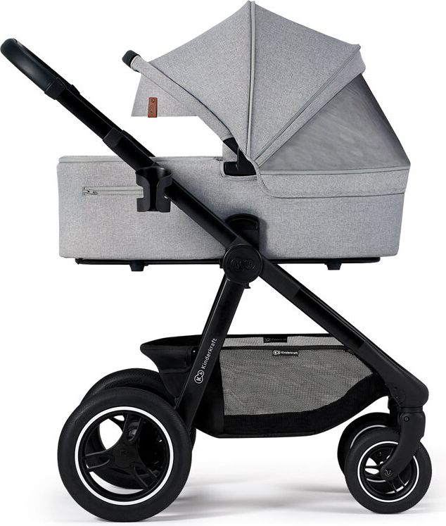 KINDERKRAFT Kočárek Everyday 2v1 Light Grey + PETITE&MARS Podložka na hraní Joy Max Walk ZDARMA - obrázek 5