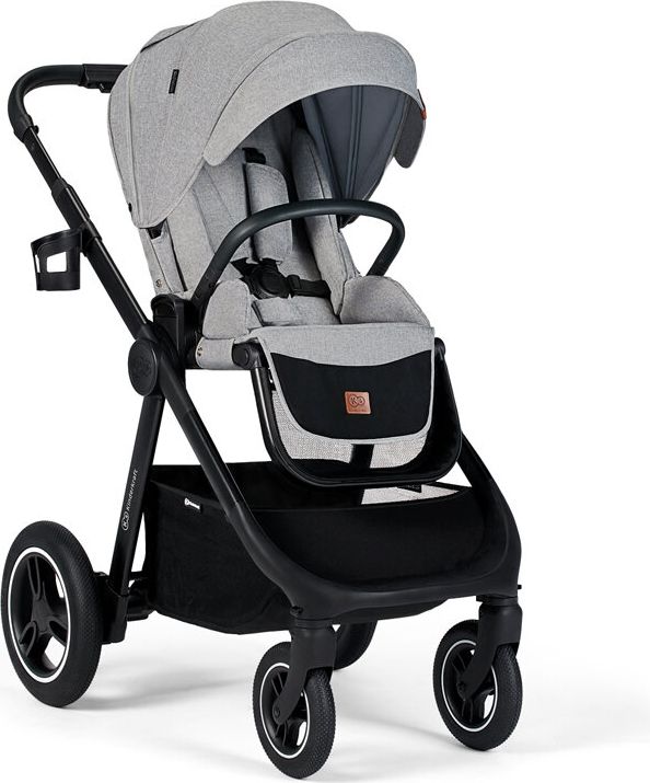 KINDERKRAFT Kočárek Everyday 2v1 Light Grey + PETITE&MARS Podložka na hraní Joy Max Walk ZDARMA - obrázek 6