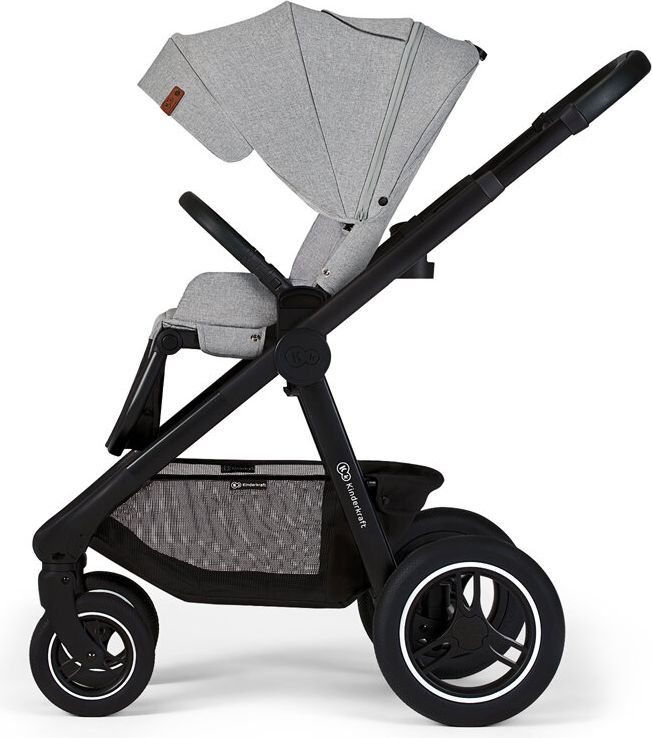 KINDERKRAFT Kočárek Everyday 2v1 Light Grey + PETITE&MARS Podložka na hraní Joy Max Walk ZDARMA - obrázek 8