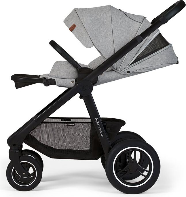 KINDERKRAFT Kočárek Everyday 2v1 Light Grey + PETITE&MARS Podložka na hraní Joy Max Walk ZDARMA - obrázek 11