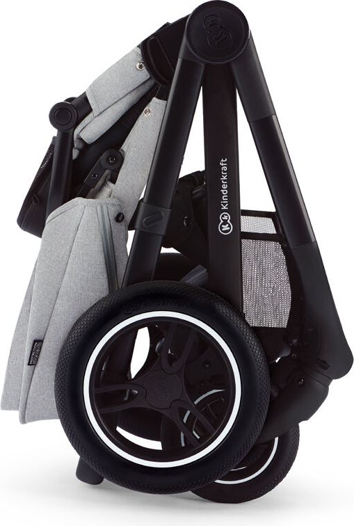 KINDERKRAFT Kočárek Everyday 2v1 Light Grey + PETITE&MARS Podložka na hraní Joy Max Walk ZDARMA - obrázek 12
