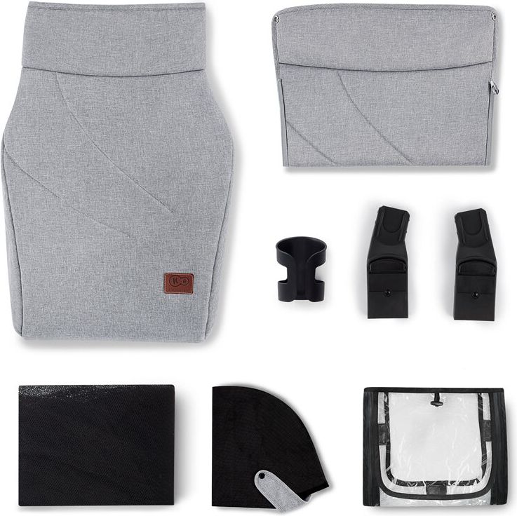 KINDERKRAFT Kočárek Everyday 2v1 Light Grey + PETITE&MARS Podložka na hraní Joy Max Walk ZDARMA - obrázek 13