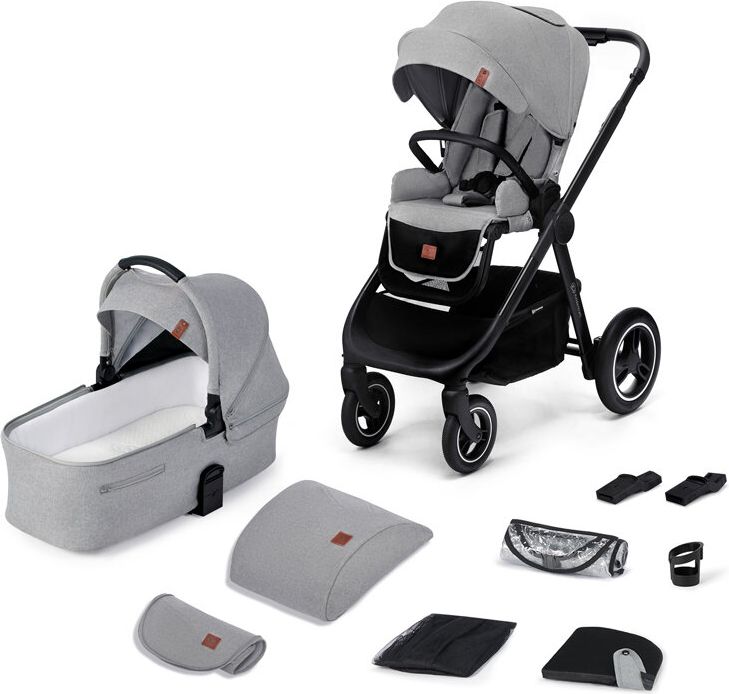 KINDERKRAFT Kočárek Everyday 2v1 Light Grey + PETITE&MARS Podložka na hraní Joy Max Walk ZDARMA - obrázek 14