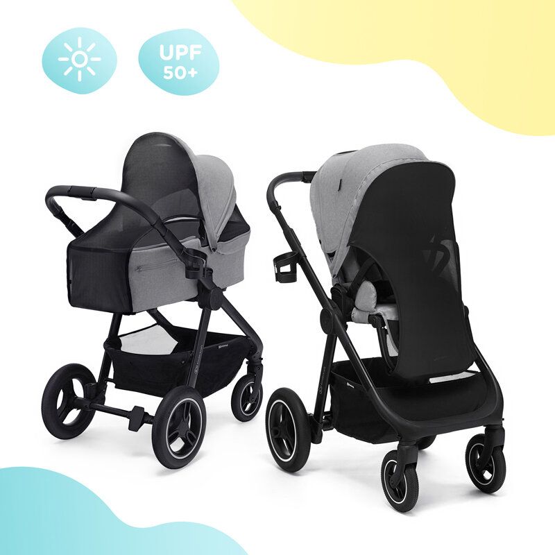 KINDERKRAFT Kočárek Everyday 2v1 Light Grey + PETITE&MARS Podložka na hraní Joy Max Walk ZDARMA - obrázek 31