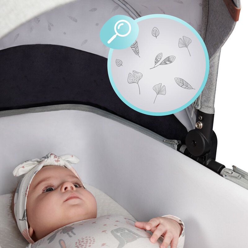 KINDERKRAFT Kočárek Everyday 2v1 Light Grey + PETITE&MARS Podložka na hraní Joy Max Walk ZDARMA - obrázek 33