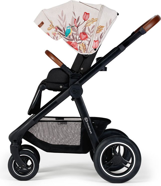 KINDERKRAFT Kočárek Everyday 2v1 Bird + PETITE&MARS Postýlka cestovní Koot - Lion Grey ZDARMA - obrázek 8