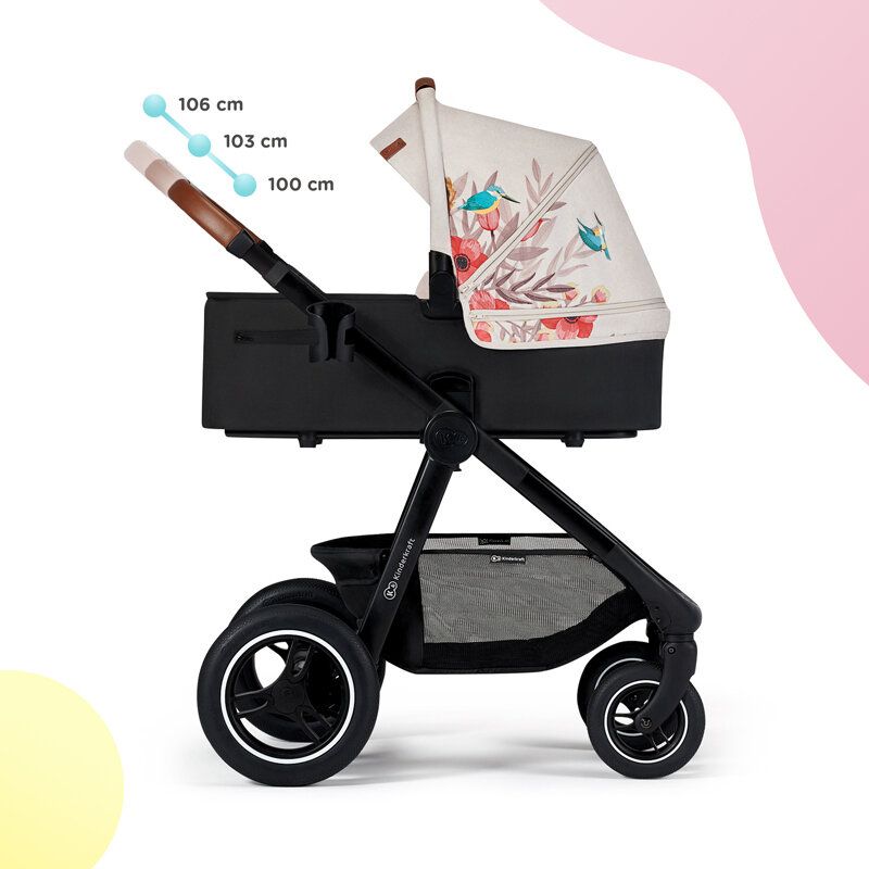 KINDERKRAFT Kočárek Everyday 2v1 Bird + PETITE&MARS Postýlka cestovní Koot - Lion Grey ZDARMA - obrázek 34