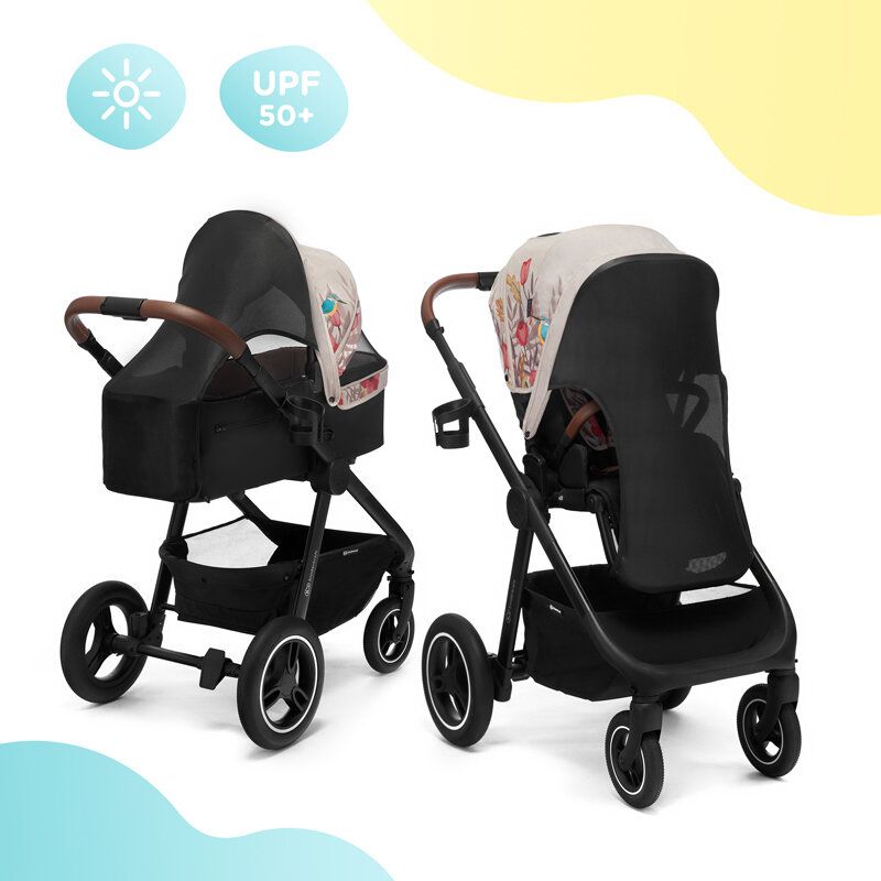 KINDERKRAFT Kočárek Everyday 2v1 Bird + PETITE&MARS Postýlka cestovní Koot - Lion Grey ZDARMA - obrázek 35