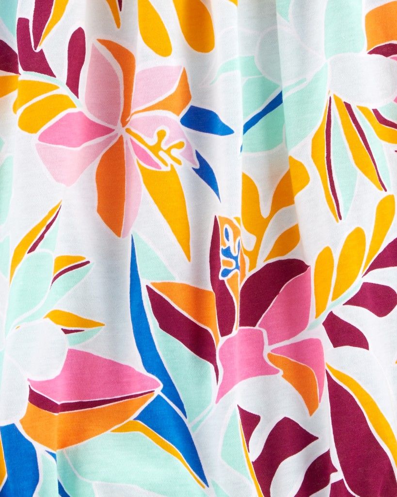 CARTER'S Overal letní Multi Floral holka 12m - obrázek 2