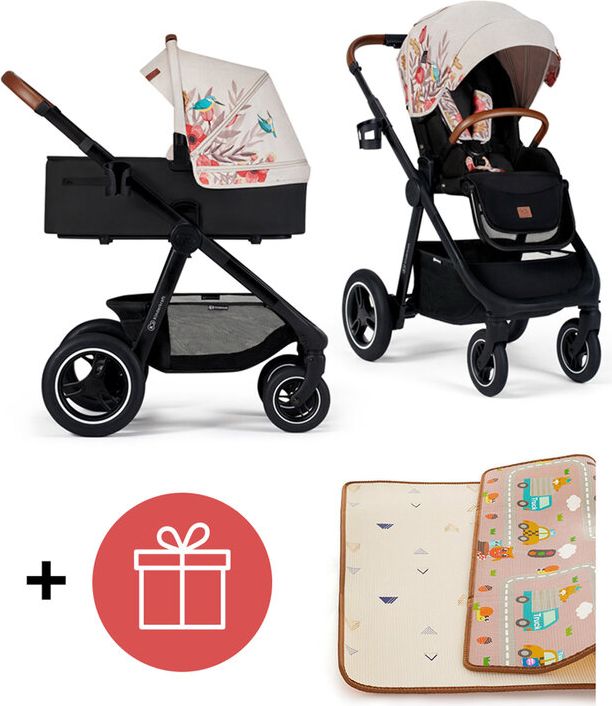 KINDERKRAFT Kočárek Everyday 2v1 Bird + PETITE&MARS Podložka na hraní Joy City ZDARMA - obrázek 1