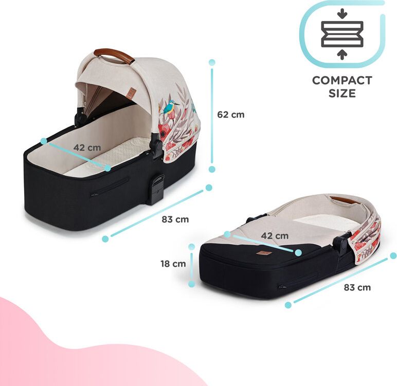 KINDERKRAFT Kočárek Everyday 2v1 Bird + PETITE&MARS Podložka na hraní Joy City ZDARMA - obrázek 22
