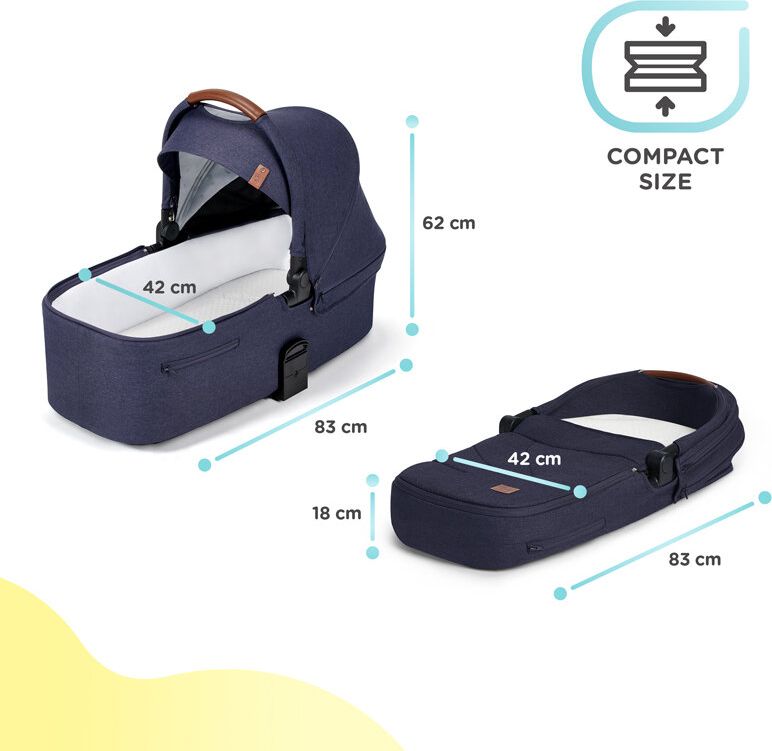 KINDERKRAFT Kočárek Everyday 2v1 Denim + PETITE&MARS Podložka na hraní Joy City ZDARMA - obrázek 22
