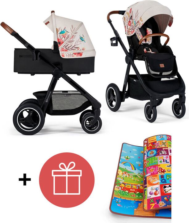 KINDERKRAFT Kočárek Everyday 2v1 Bird + PETITE&MARS Podložka na hraní Joy ZDARMA - obrázek 1