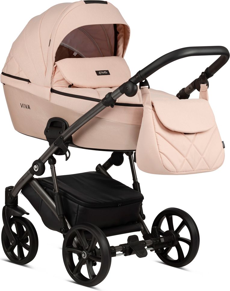 TUTIS Kočárek kombinovaný Viva4 2v1 Luxury Rose Quartz - obrázek 2