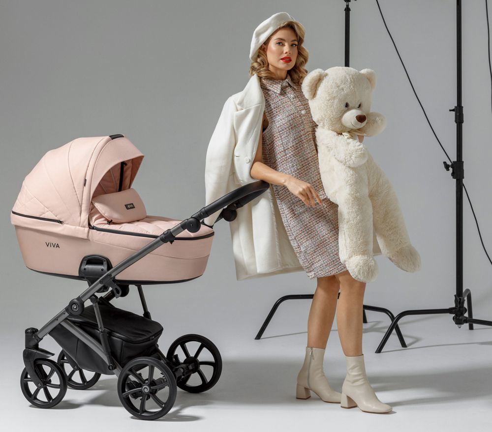 TUTIS Kočárek kombinovaný Viva4 2v1 Luxury Rose Quartz - obrázek 12