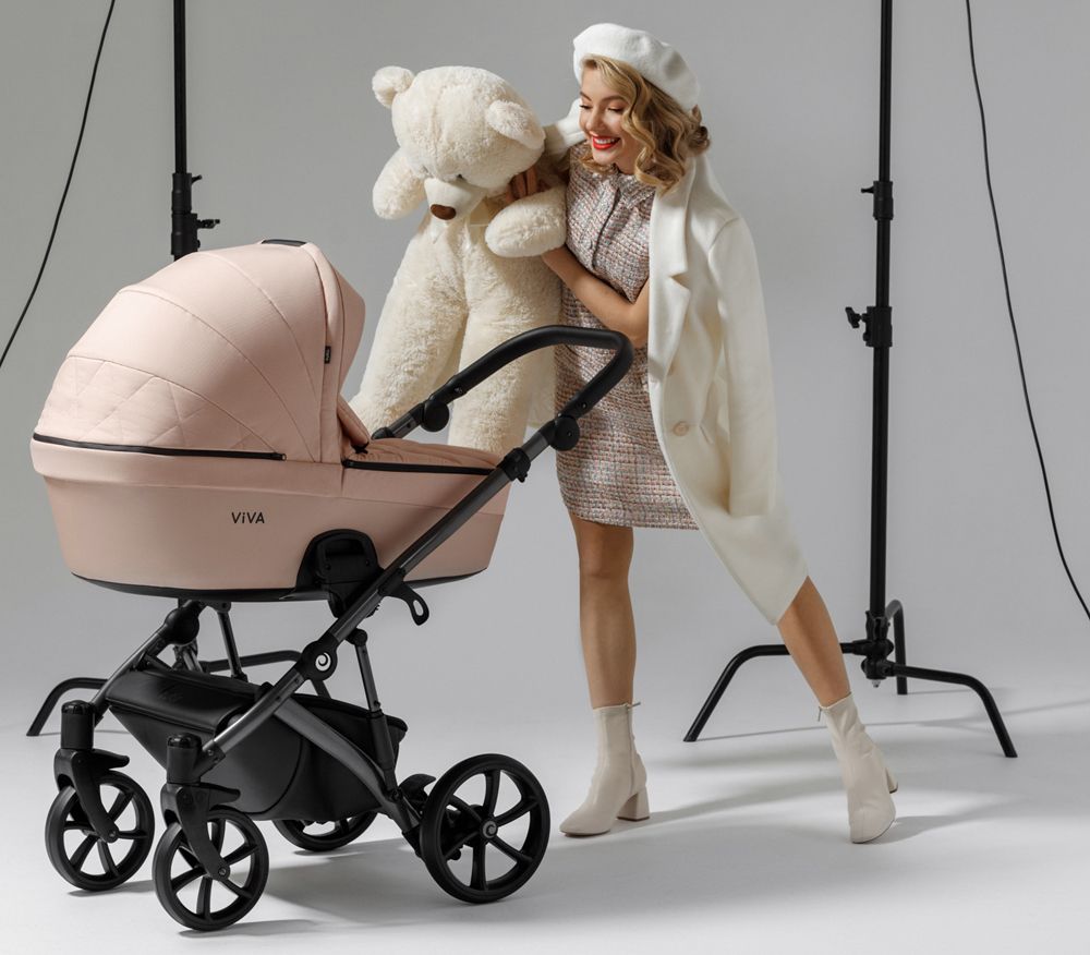 TUTIS Kočárek kombinovaný Viva4 2v1 Luxury Rose Quartz - obrázek 13