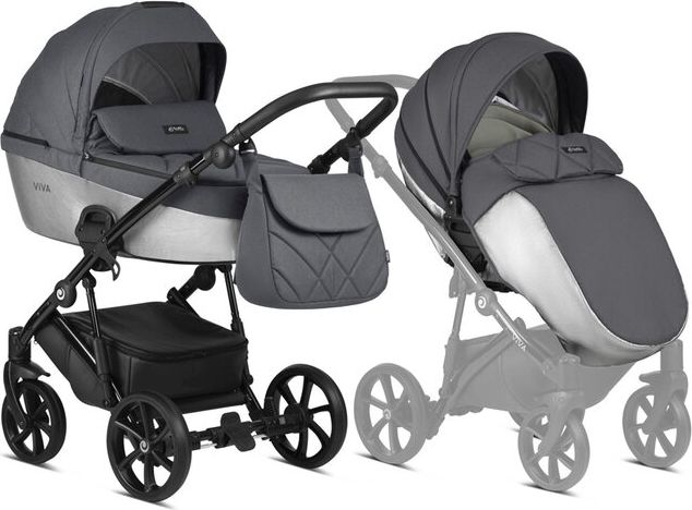 TUTIS Kočárek kombinovaný Viva4 2v1 Luxury Moonstone - obrázek 1