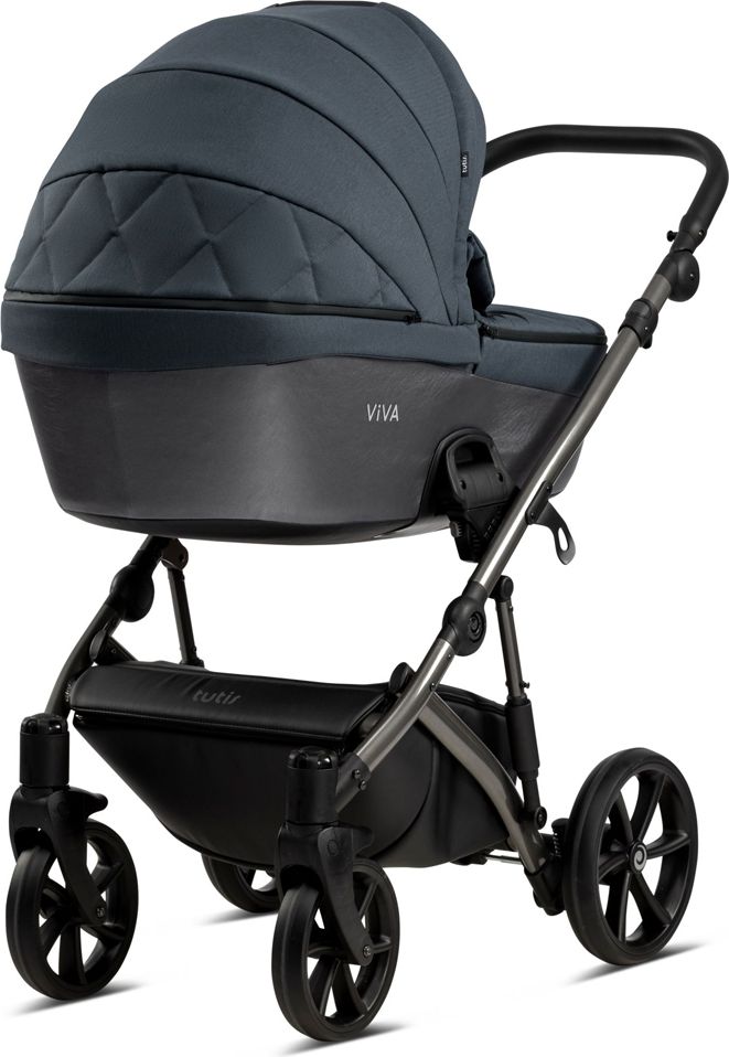 TUTIS Kočárek kombinovaný Viva4 2v1 Luxury Obsidian - obrázek 5