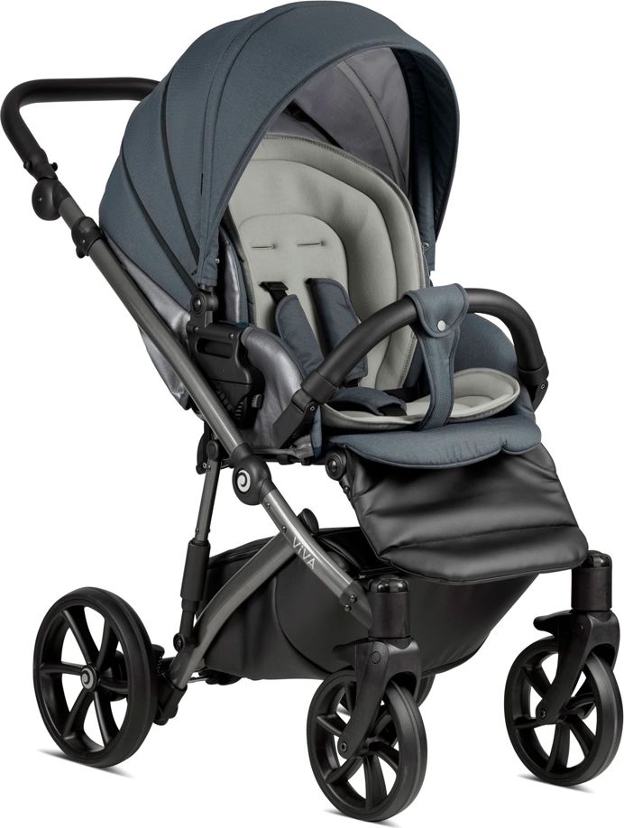 TUTIS Kočárek kombinovaný Viva4 2v1 Luxury Obsidian - obrázek 7