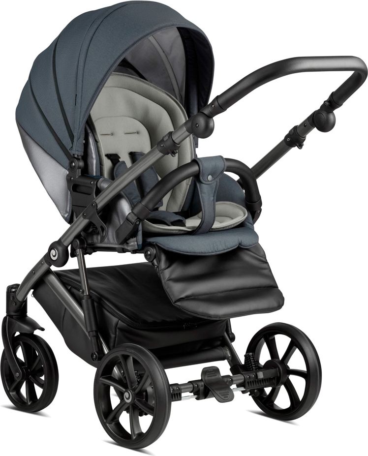 TUTIS Kočárek kombinovaný Viva4 2v1 Luxury Obsidian - obrázek 8