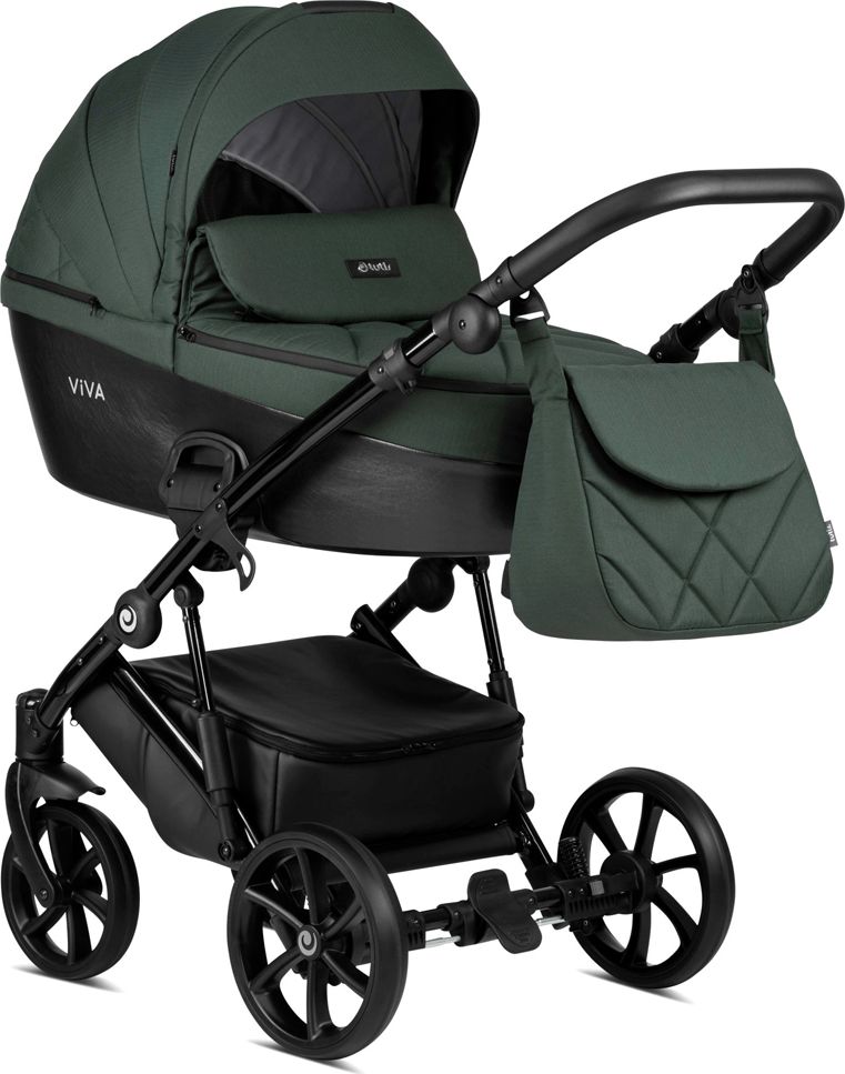 TUTIS Kočárek kombinovaný Viva4 2v1 Luxury Emerald - obrázek 2